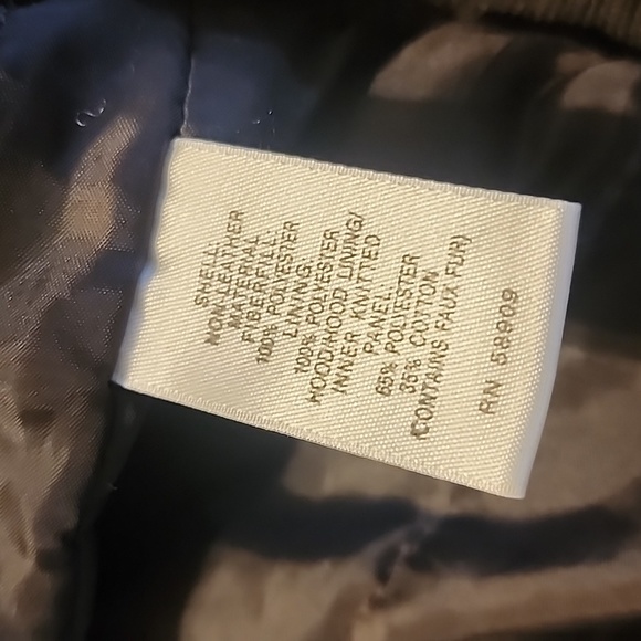 First Wave faux leather bomber jacket coat Size 6/7 - Picture 8 of 13